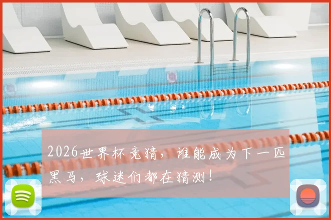 2026世界杯竞猜，谁能成为下一匹黑马，球迷们都在猜测！